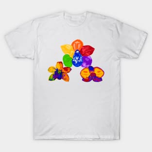 Various rainbow orchids T-Shirt